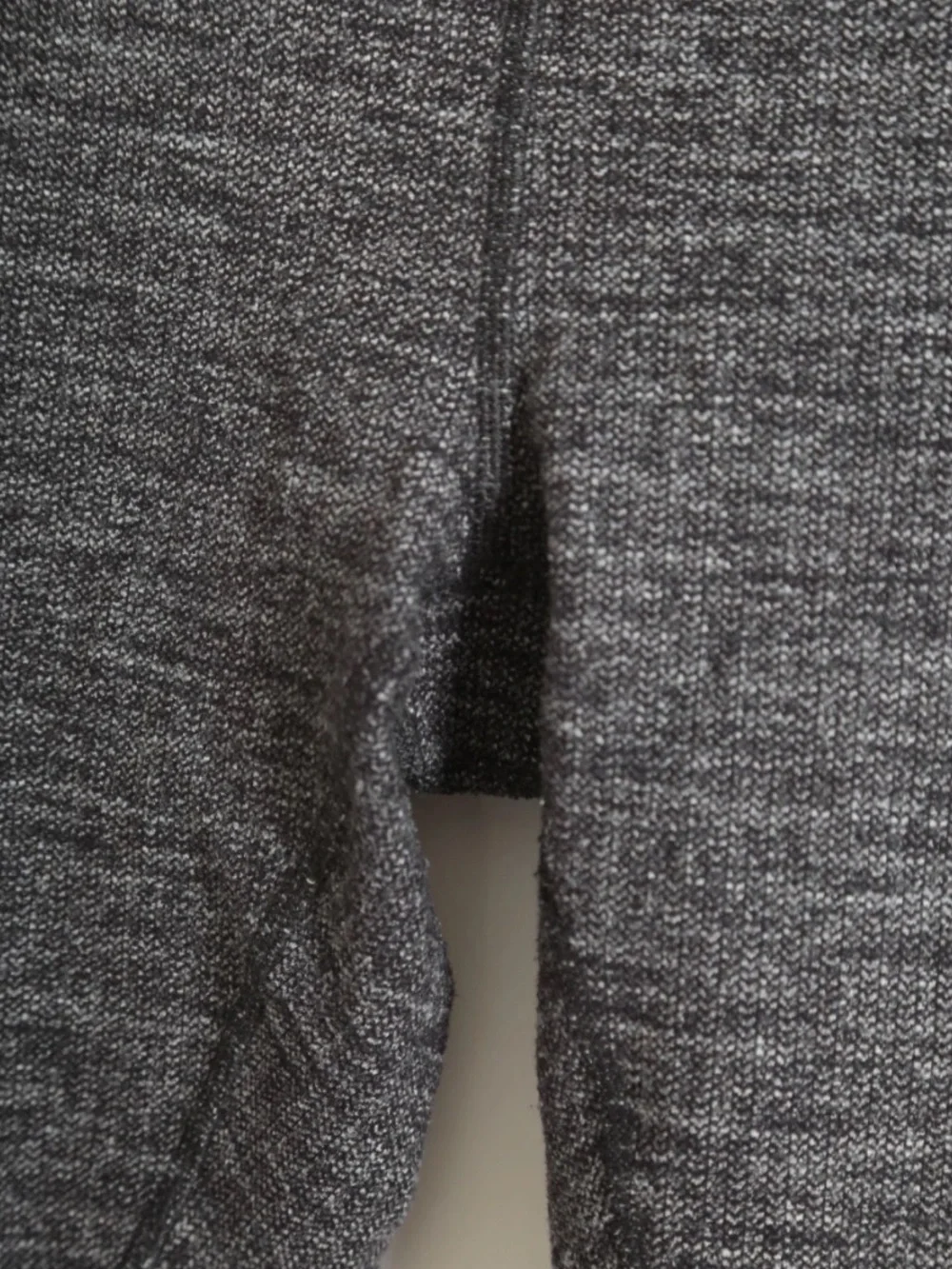 Lululemon Wunder Under High Rise gray textured leggings Sz. 8 $98